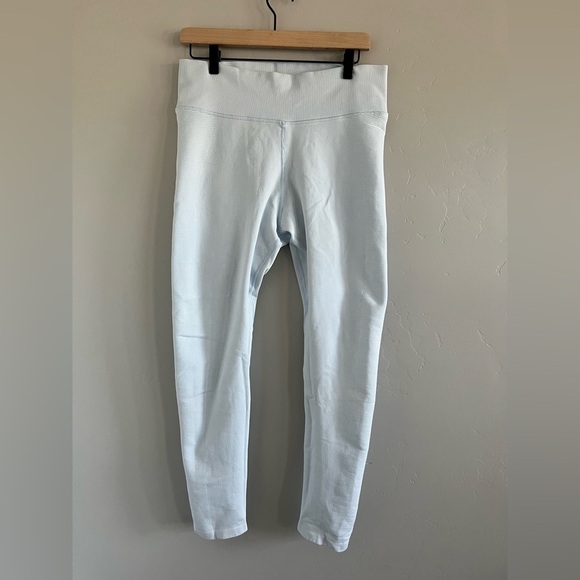 Offline By Aerie Ribbed Leggings Light Blue - Picture 1 of 8
